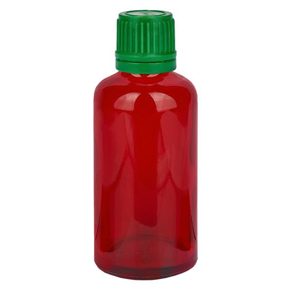 Botella 50ml tapón rosca 11mm verde RedLine UT18/50 Botella 50ml tapón rosca 11mm verde RedLine UT18/50