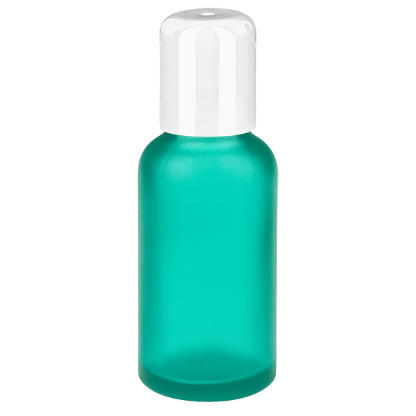 Frasco roll-on de 30 ml blanco con tapón estándar GreenLine UT18/30