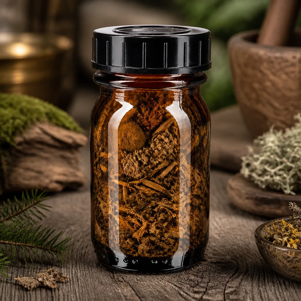 Botella cuello ancho 30ml vidrio ámbar con tapón rosca Tarros de boca ancha de 30 ml de vidrio ámbar de alta calidad para un almacenamiento óptimo de las hierbas