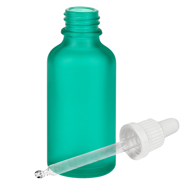 Frasco pipeta 50ml cierre inviolable blanco GreenLine UT18/50 Frasco pipeta 50ml cierre inviolable blanco GreenLine UT18/50