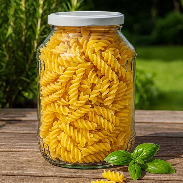 Tarro redondo 2650ml con tapa BasicSeal blanco UNiTWIST