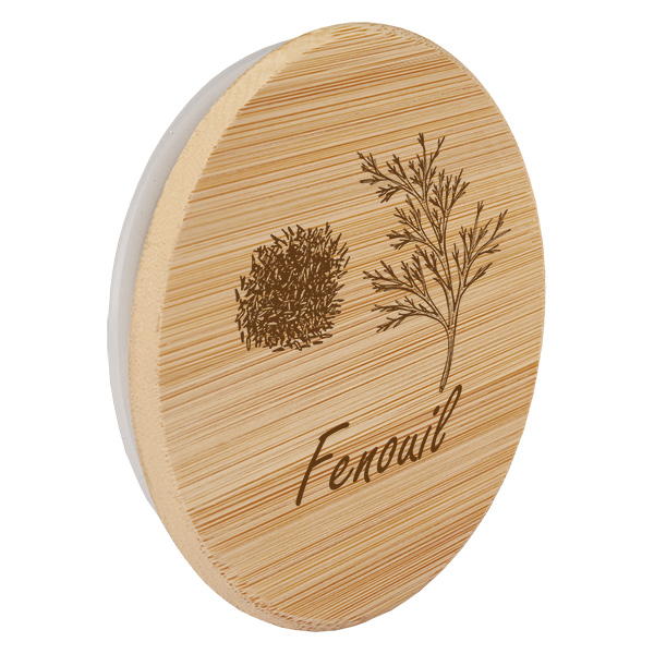 Tapón de madera "Fenouil" para WECK RR60 Tapón de madera "Fenouil" para WECK RR60