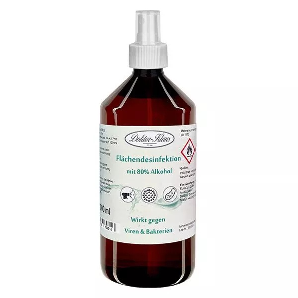 Spray desinfectante de superficies 1000ml Doktor-Klaus Spray desinfectante de superficies 1000ml Doktor-Klaus