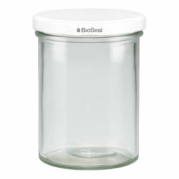 Vasos de 435ml con tapa blanca BioSeal UNiTWIST