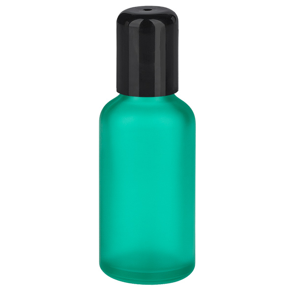 Frasco roll-on 50ml negro tapón estándar GreenLine UT18/50 Frasco roll-on 50ml negro tapón estándar GreenLine UT18/50