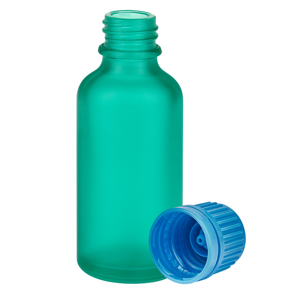 Frasco 50ml tapón rosca 11mm azul inviolable GreenLine UT18/50 Frasco 50ml tapón rosca 11mm azul inviolable GreenLine UT18/50