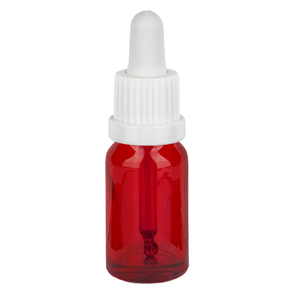 Frasco pipeta 10ml cierre inviolable blanco RedLine UT18/10 Frasco pipeta 10ml cierre inviolable blanco RedLine UT18/10
