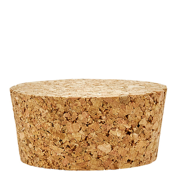 Corcho para apertura 40mm WECK RR40 (ø38/43, H=20mm) Tapón de corcho para tarros WECK RR40 abertura 40mm diámetro 38-43mm altura 20mm tapón de corcho natural