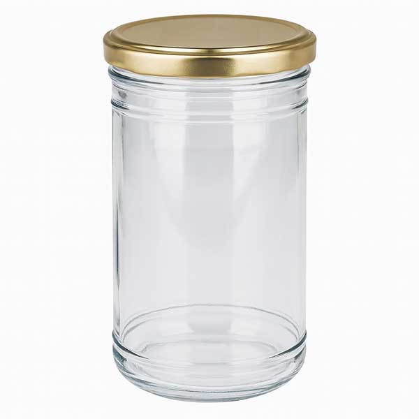 Vasos de 1053ml con tapa BasicSeal oro UNiTWIST