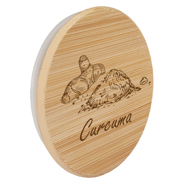 Tapón de madera "Curcuma" para WECK RR60 Tapón de madera "Curcuma" para WECK RR60