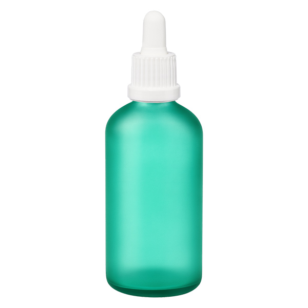 Frasco pipeta 100ml blanco cierre inviolable GreenLine UT18/100 Frasco pipeta 100ml blanco cierre inviolable GreenLine UT18/100
