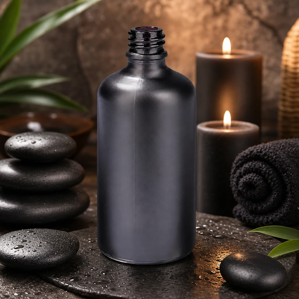 Frasco de farmacia BlackLine UT18/100 UNiTWIST de 100 ml con sistema de cierre UNiTWIST para una fácil manipulación