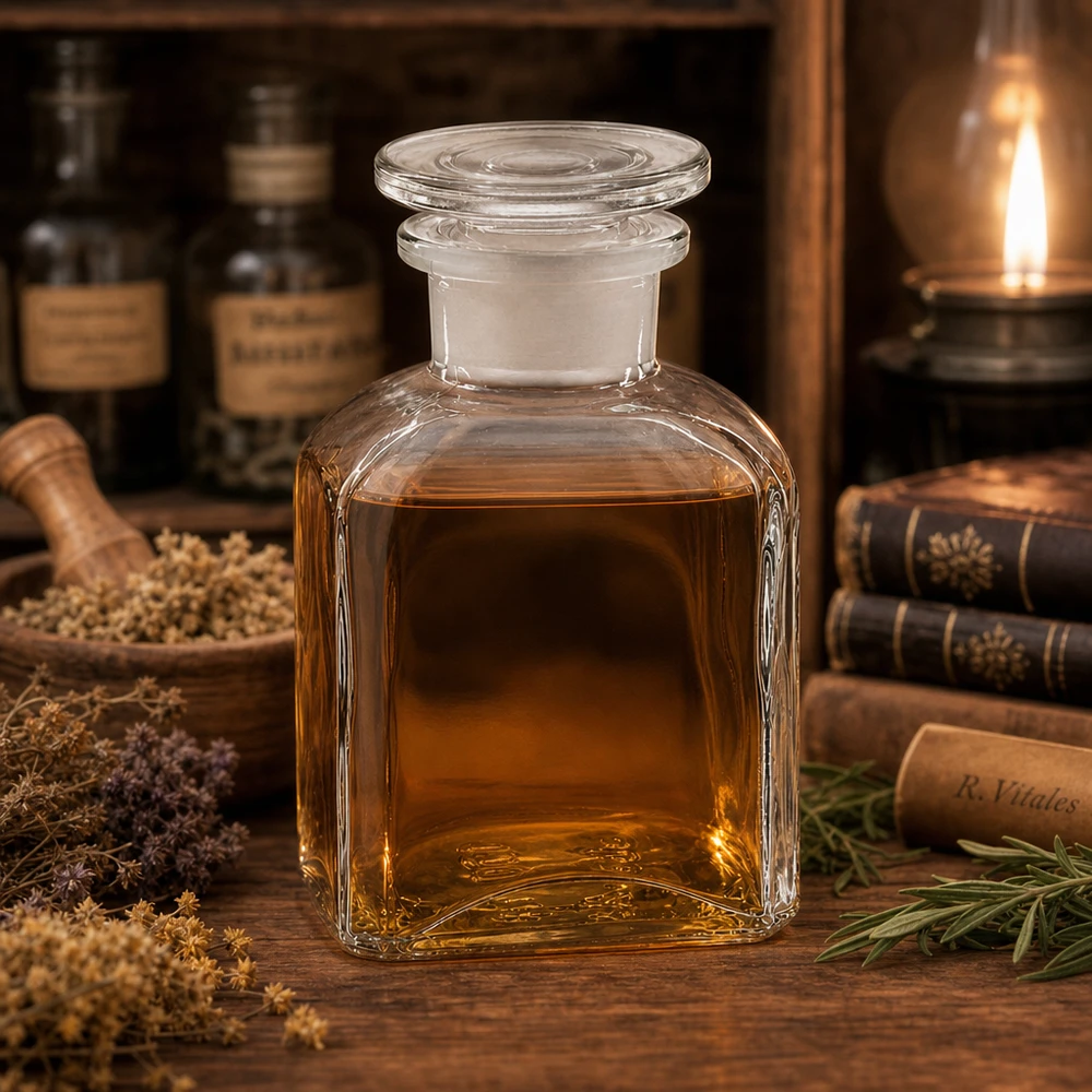 Botella cuadrada transparente de cuello ancho, de 150 ml, con tapón redondo de cristal, para farmacias y medicina natural