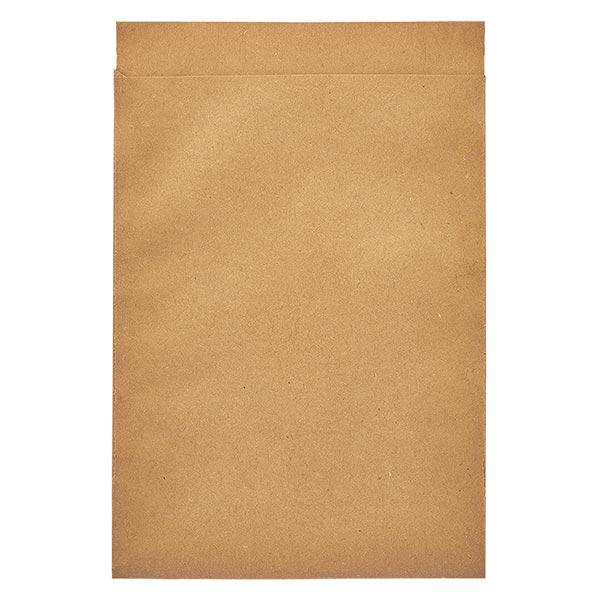 Bolsas planas marrones (paquete de 100) 130x180mm/50 g/m². Bolsas planas marrones (paquete de 100) 130x180mm/50 g/m².