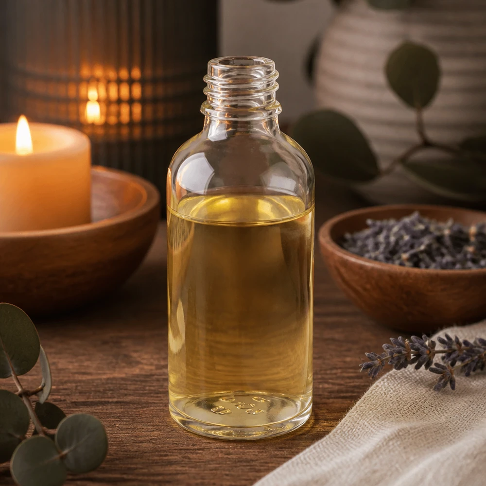 Frasco de farmacia ApoGlas de 50 ml con rosca DIN18 perfecto para cosmética y naturopatía