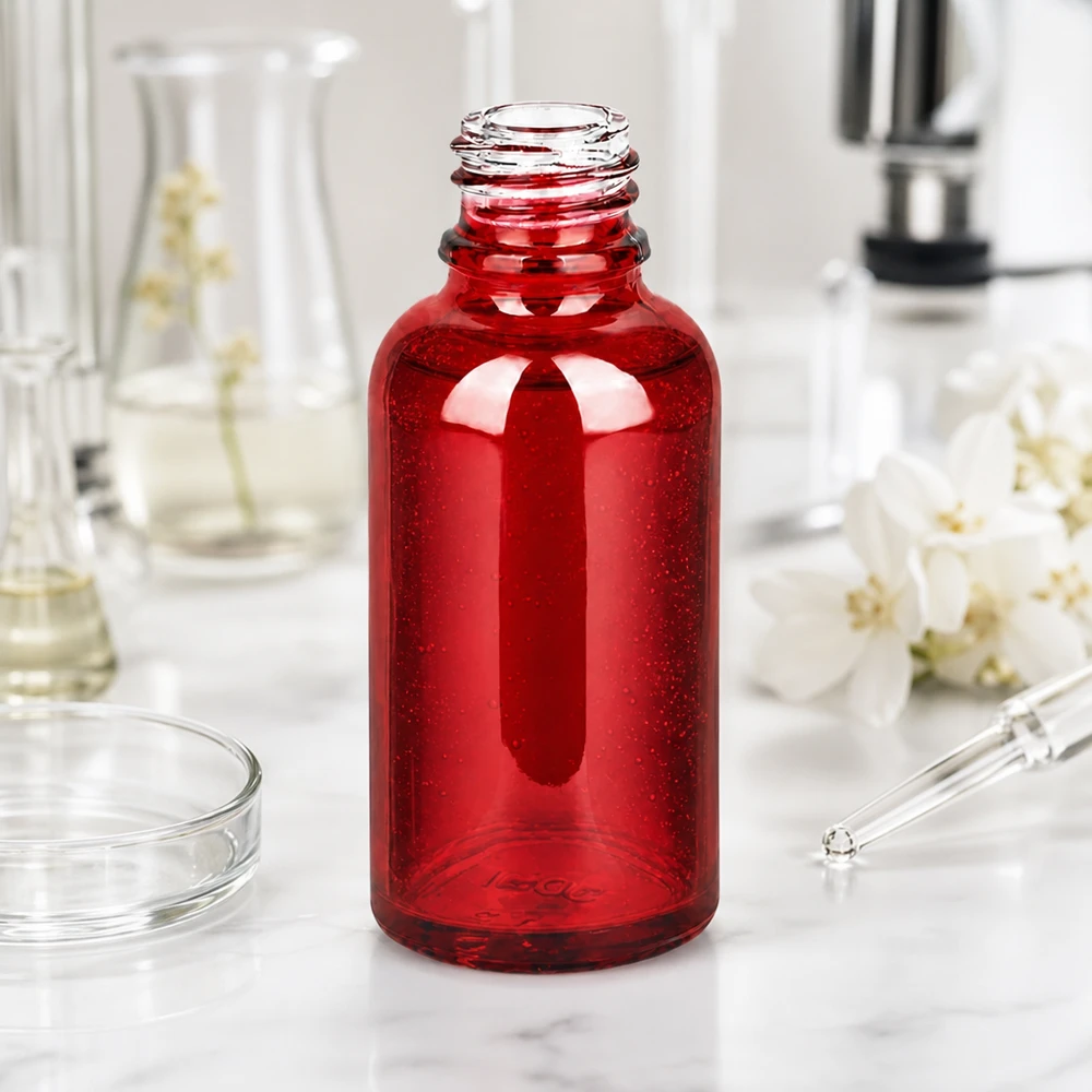 Frasco compacto de farmacia RedLine UT18/30 UNiTWIST de 30 ml con práctico sistema de cierre UNiTWIST