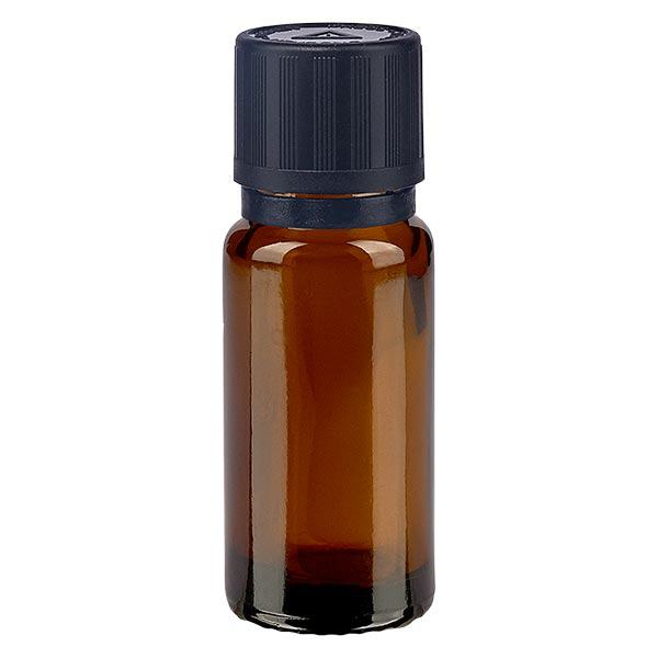Botella de farmacia marrón 10ml tapón cuentagotas anillo vertedor 1mm negro cierre de seguridad para niños símbolo de advertencia ciego cierre inviolable Botella de farmacia marrón 10ml tapón cuentagotas anillo vertedor 1mm negro cierre de seguridad para niños símbolo de advertencia ciego cierre inviolable