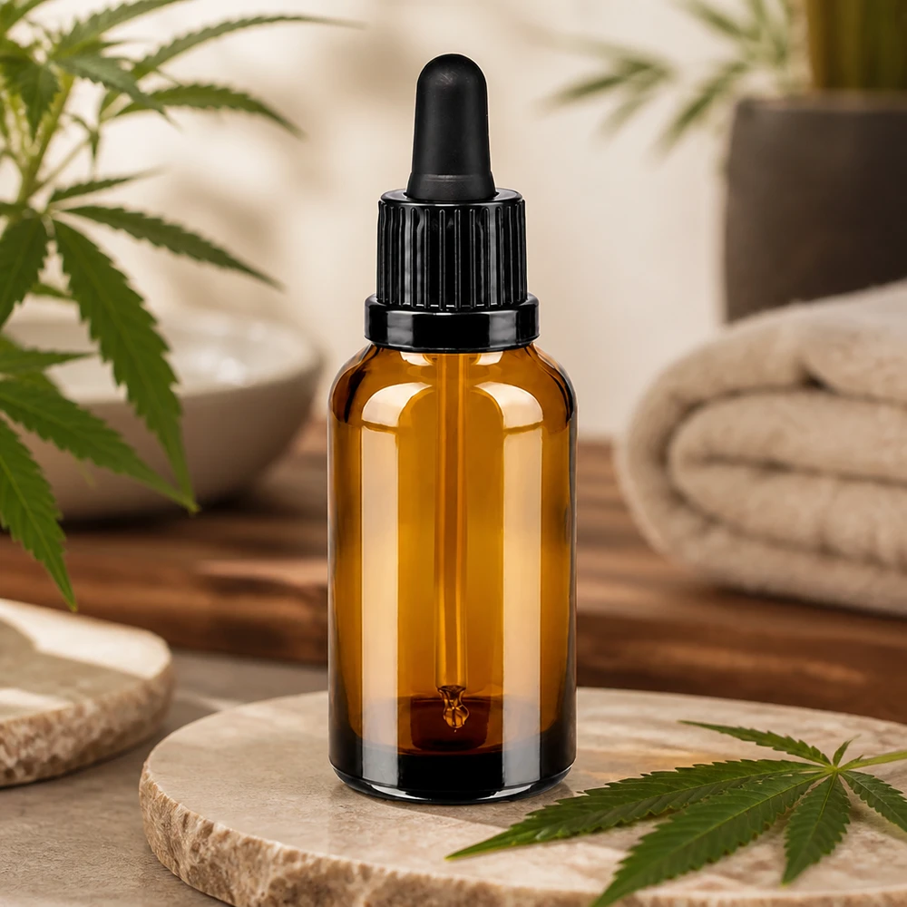 Frasco pipeta 30ml cierre inviolable negro BrownLine UT18/30 Frasco cuentagotas de 30 ml de vidrio ámbar con protección UV y pipeta dosificadora de precisión
