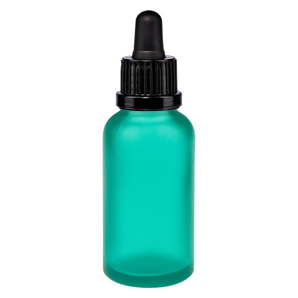 Frasco pipeta 30ml tapón inviolable negro GreenLine UT18/30