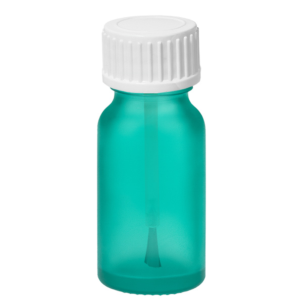 Frasco pincel 10ml blanco tapón estándar GreenLine UT18/10 Frasco pincel 10ml blanco tapón estándar GreenLine UT18/10