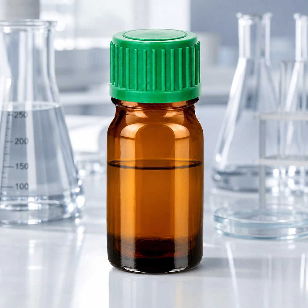Frasco cuentagotas de 5 ml 0,8 mm verde cierre estándar BrownLine UT18/5 Frasco profesional de laboratorio 5 ml marrón con tapón verde para aplicaciones y experimentos químicos