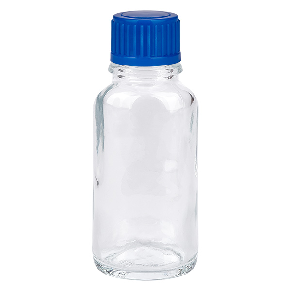 Botella 20ml tapón rosca 11mm azul estándar ClearLine UT18/20 Botella 20ml tapón rosca 11mm azul estándar ClearLine UT18/20
