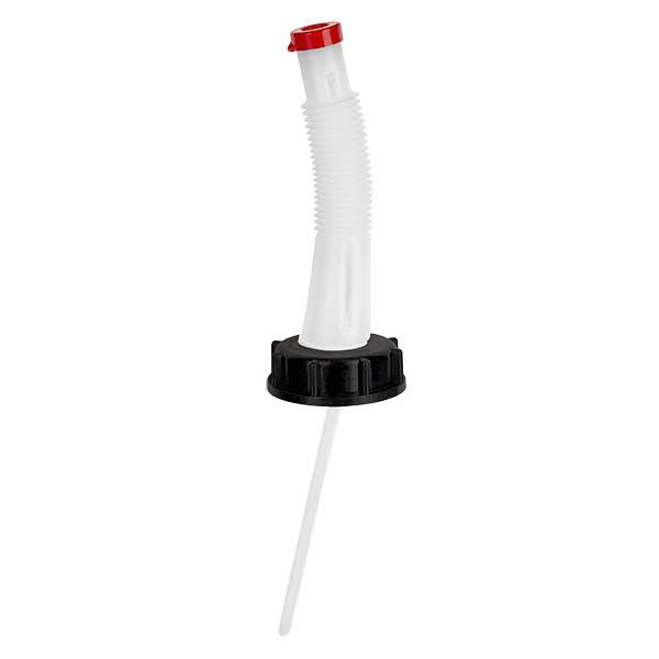 Pitorro flexible para botes con rosca 51 Pitorro flexible para botes con rosca 51