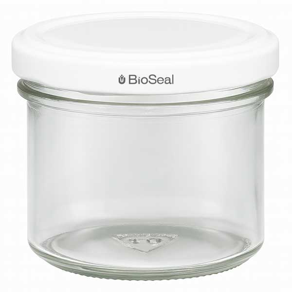 Vasos de 125ml con tapa blanca UNiTWIST BioSeal