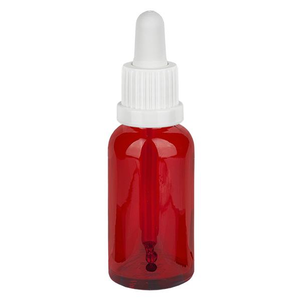 Frasco pipeta 30ml blanco cierre inviolable RedLine UT18/30