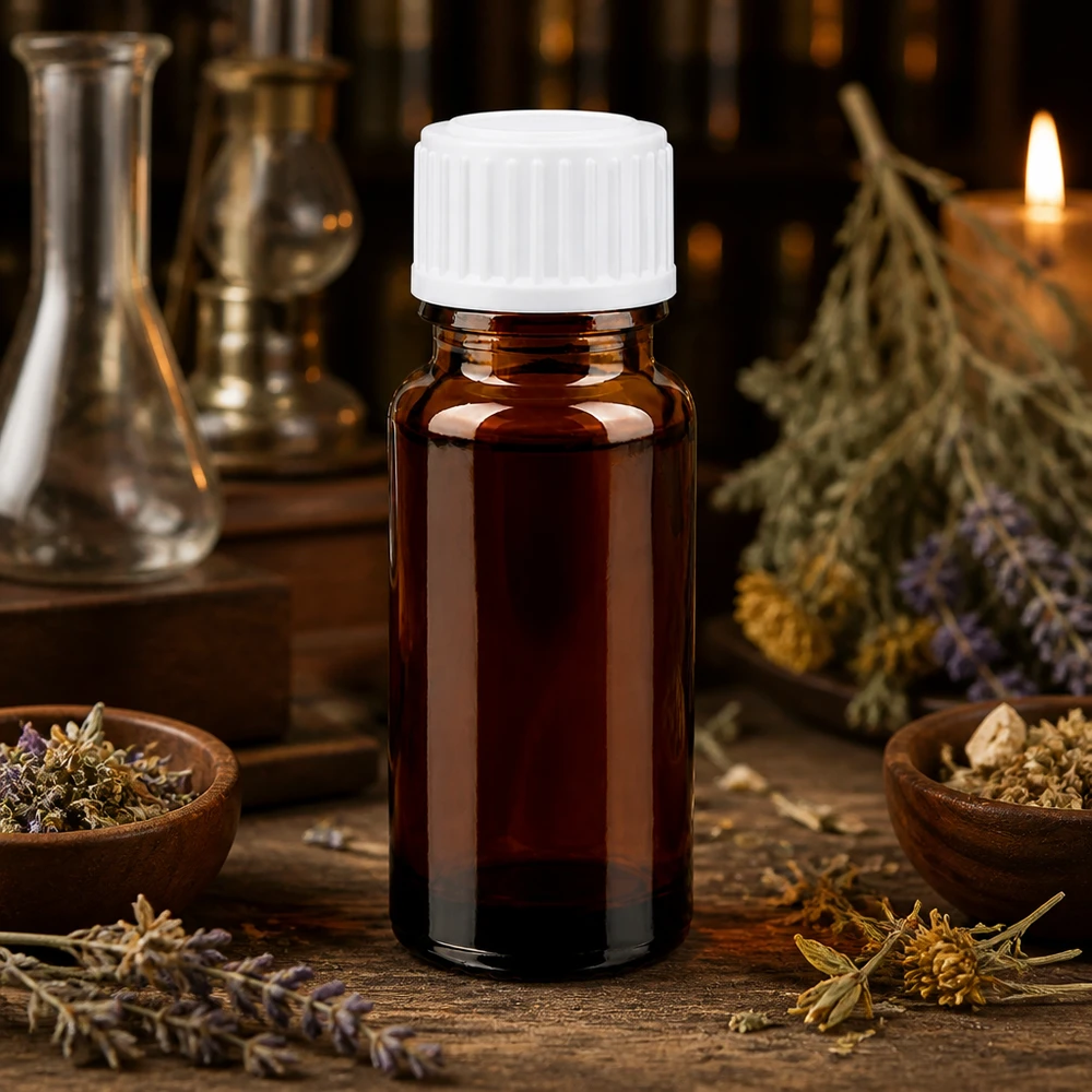 Botella de farmacia marrón 10ml tapón cuentagotas blanco 0.8mm estándar Frasco cuentagotas STD de 10 ml de vidrio ApoGlas marrón con boquilla cuentagotas blanca de 0,9 mm para aceites esenciales