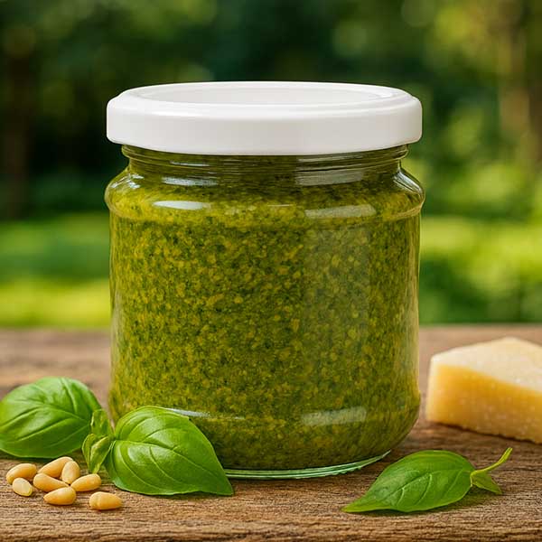 Tarro redondo de 212ml con tapa BasicSeal blanco UNiTWIST