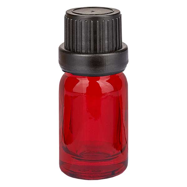 Frasco cuentagotas de 5 ml con cierre de seguridad de 2 mm RedLine UT18/5 UNiTWIST Frasco cuentagotas de 5 ml con cierre de seguridad de 2 mm RedLine UT18/5 UNiTWIST