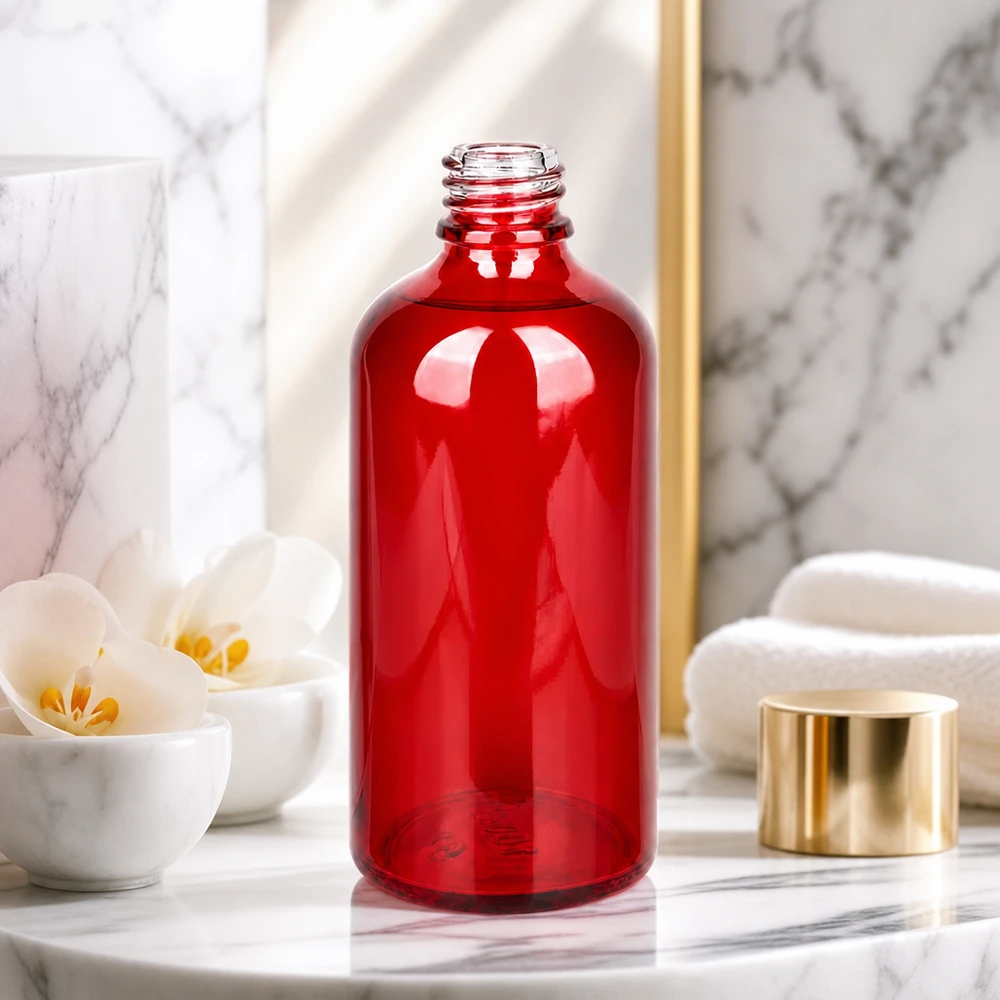 Frasco de farmacia RedLine de 100 ml de alta calidad fabricado en resistente vidrio de borosilicato con tapón UNiTWIST