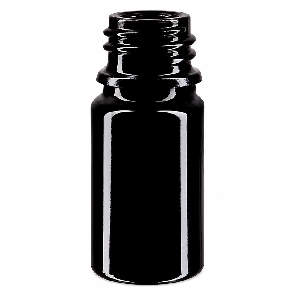 Frasco vidrio violeta 5ml DIN 18 (Mironglas) Frasco cuentagotas Orion de 5 ml de vidrio violeta Miron de alta calidad para aceites esenciales y esencias