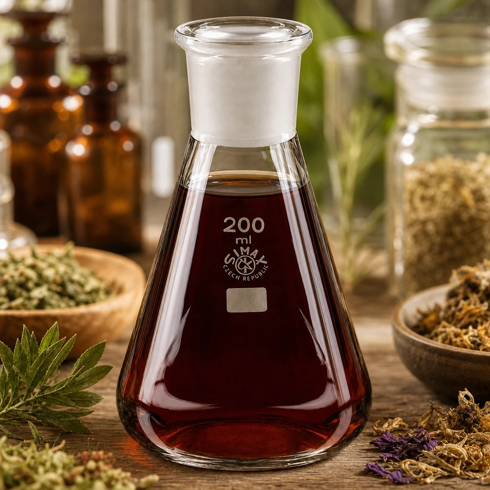 Matraz Erlenmeyer 200ml con junta esmerilada estándar (29/32)