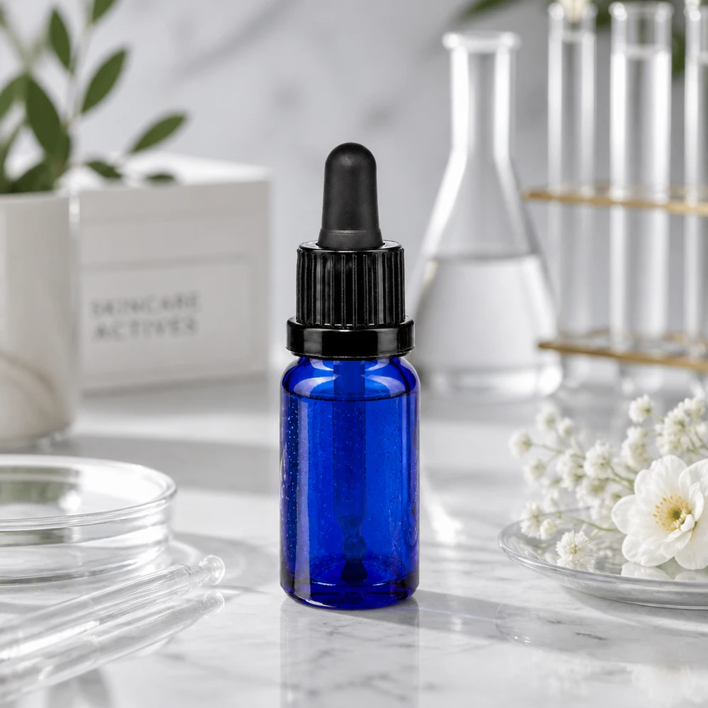 Frasco pipeta 10 ml con cierre inviolable negro BlueLine UT18/10