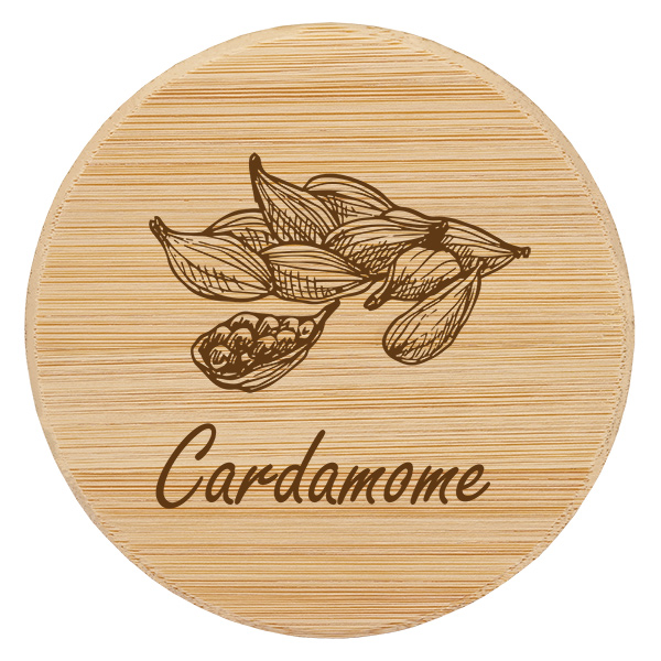 Couvercle en bois "Cardamome" pour WECK RR60 Couvercle en bois "Cardamome" pour WECK RR60