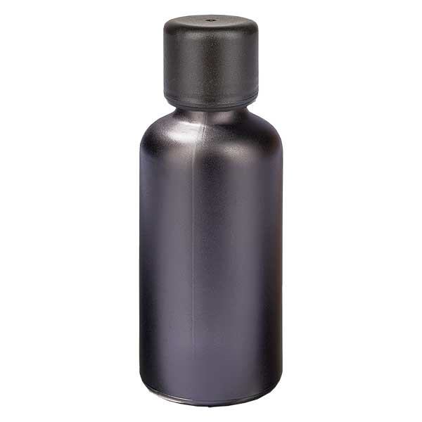 Frasco 50ml 3mm tapón rosca cierre inviolable BlackLine UT18/50 Frasco 50ml 3mm tapón rosca cierre inviolable BlackLine UT18/50