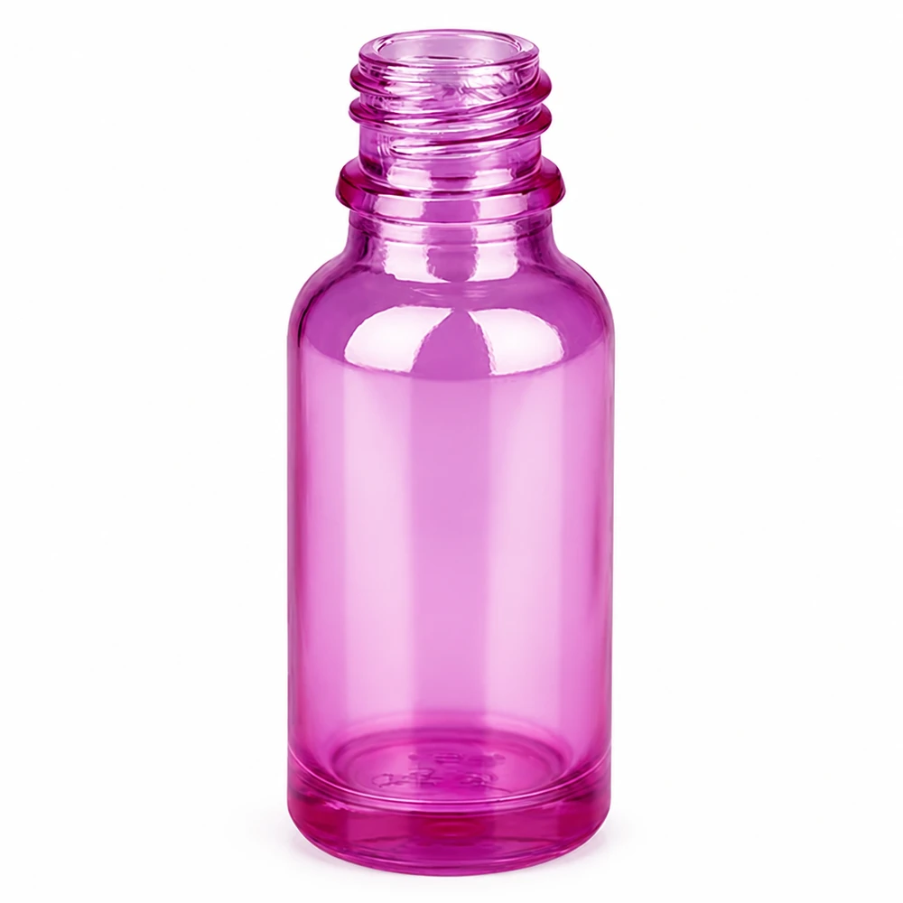 Frasco de farmacia de 20 ml PurpleLine UT18/20 UNiTWIST Frasco de farmacia púrpura de 20 ml PurpleLine de vidrio de alta calidad con rosca UNiTWIST UT18/20