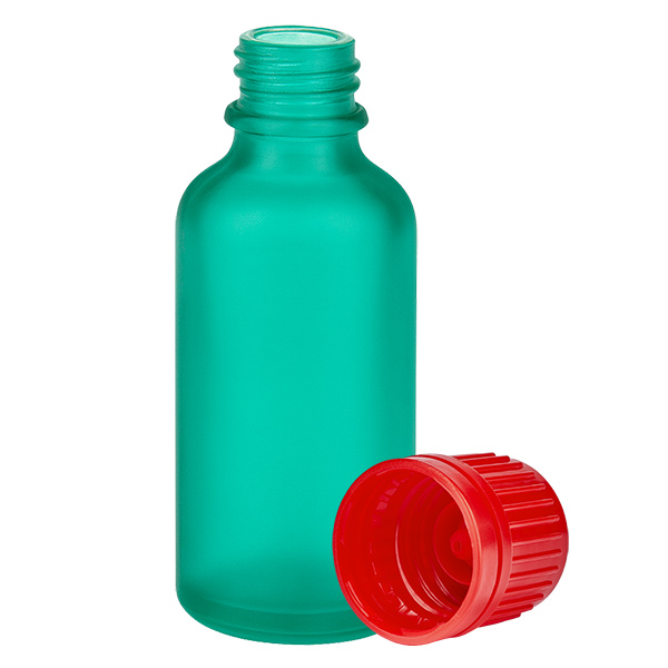 Frasco 50ml tapón rosca 11mm rojo GreenLine UT18/50 Frasco 50ml tapón rosca 11mm rojo GreenLine UT18/50