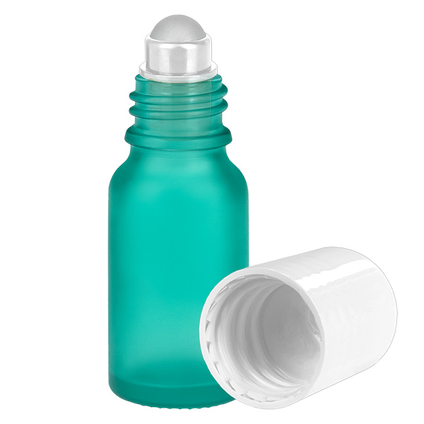Frasco roll-on 10ml blanco tapón estándar GreenLine UT18/10 Frasco roll-on 10ml blanco tapón estándar GreenLine UT18/10