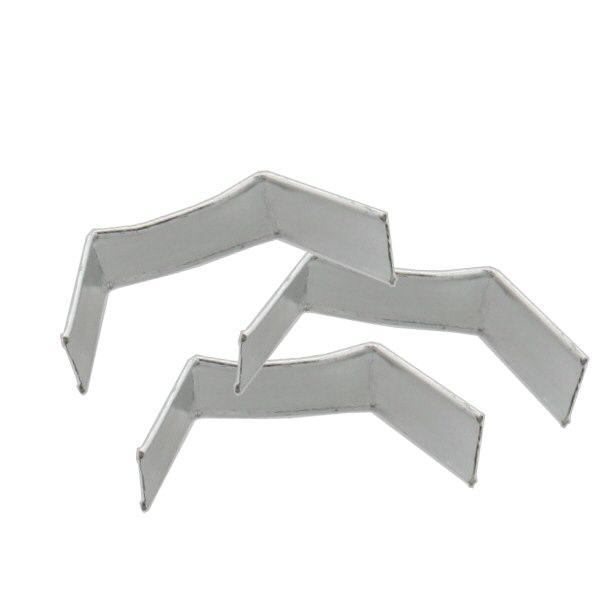 Clip en U plateado (paquete de 100) 40mm Clip en U plateado (paquete de 100) 40mm