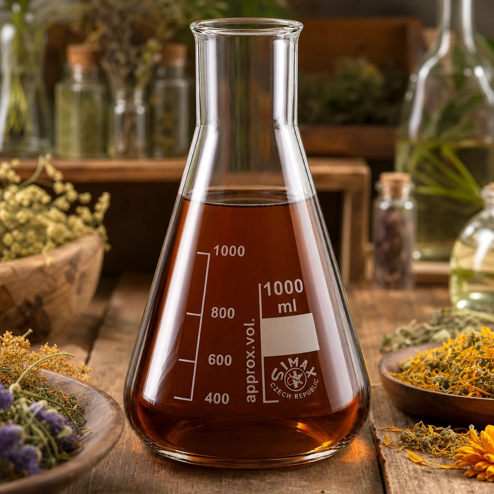 Matraz Erlenmeyer 1000ml cuello ancho Matraz Erlenmeyer 1000ml cuello ancho