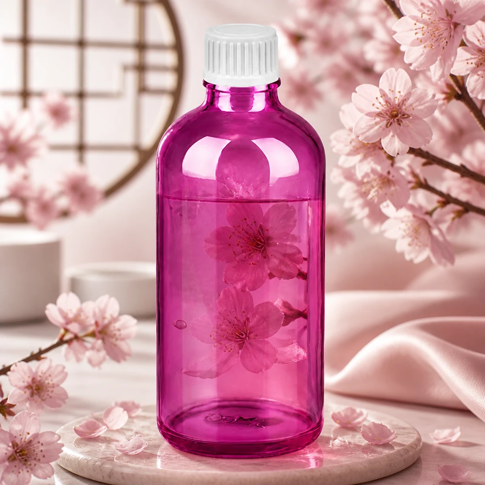 Frasco cuentagotas PurpleLine de 100 ml con cuentagotas de precisión de 0,9 mm para aceites y esencias aromaterapéuticos