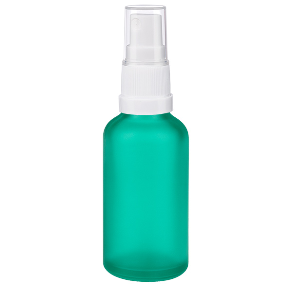 Frasco pulverizador 50ml blanco/transparente tapón estándar GreenLine UT18/50 Frasco pulverizador 50ml blanco/transparente tapón estándar GreenLine UT18/50