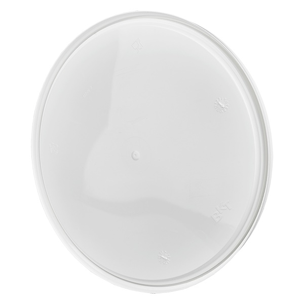 Tapa blanca, para cubo de plástico polipropileno de 3,5L + 5,6L Tapa blanca, para cubo de plástico polipropileno de 3,5L + 5,6L