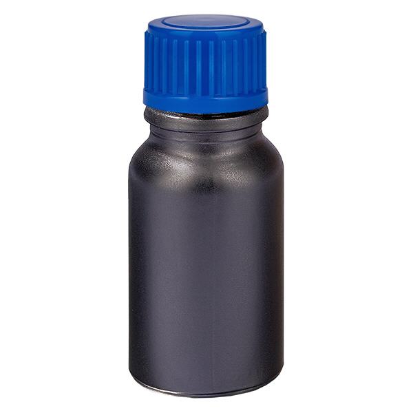 Frasco 10ml 11mm tapón rosca azul estándar BlackLine UT18/10 Frasco 10ml 11mm tapón rosca azul estándar BlackLine UT18/10