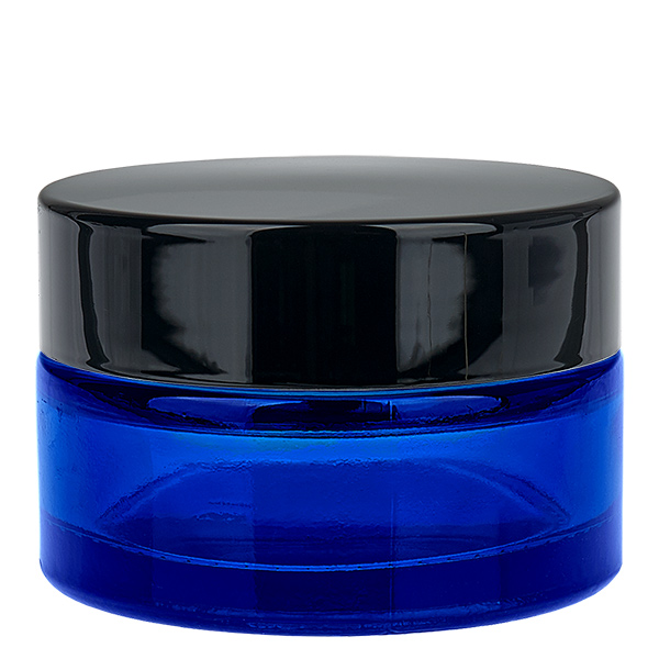 Tarro de cristal 20ml azul con tapa insertable UNiTWIST Tarro de cristal 20ml azul con tapa insertable UNiTWIST