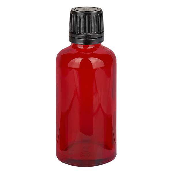 Frasco cuentagotas 50ml 1mm cierre inviolable RedLine UT18/50 UNiTWIST Frasco cuentagotas 50ml 1mm cierre inviolable RedLine UT18/50 UNiTWIST