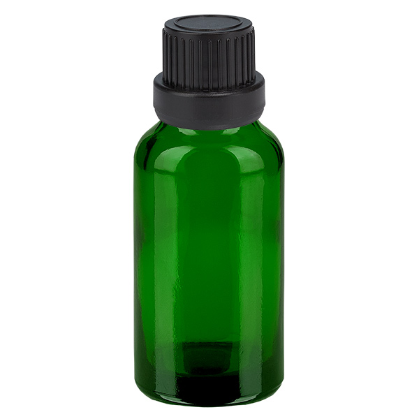 Botella 20ml tapón rosca 11mm negro GreenLine UT18/20 Botella 20ml tapón rosca 11mm negro GreenLine UT18/20
